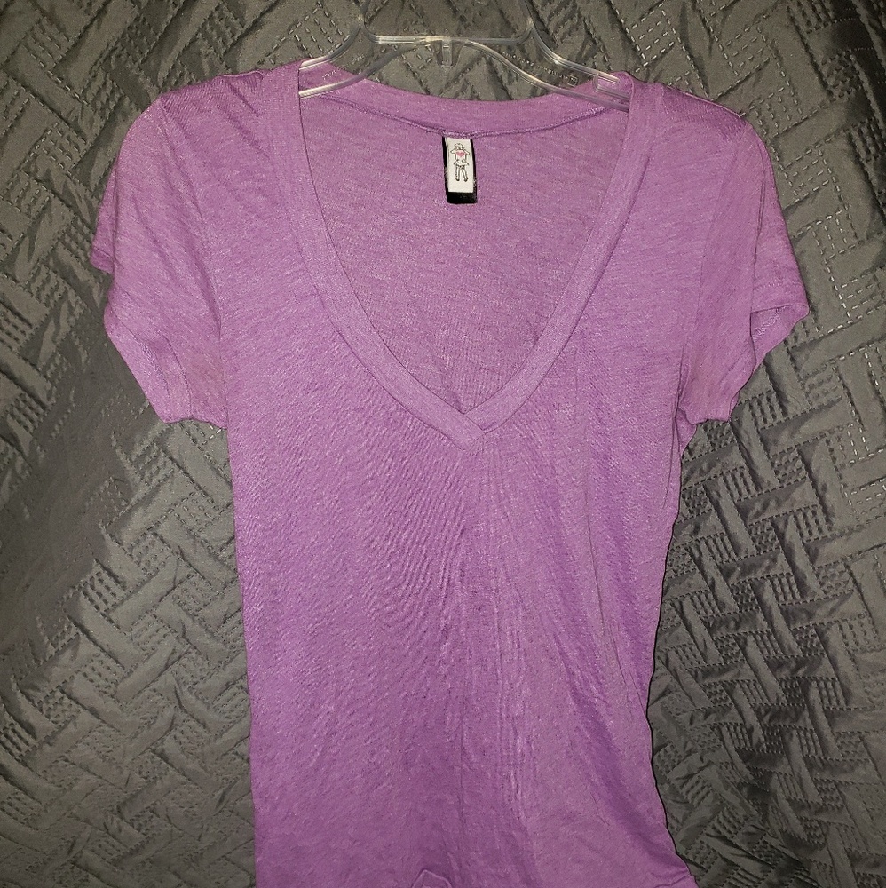 V-neck shirt